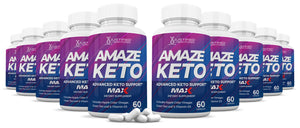 10 bottles of Amaze Keto ACV Max Pills 1675MG