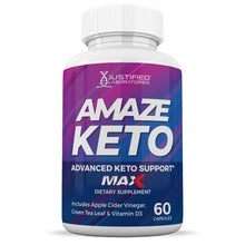 Load image into Gallery viewer, Front facing image of Amaze Keto ACV Max Pills 1675MG