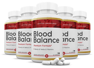5 bottles of Blood Balance Premium Formula 688MG