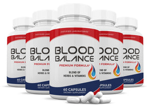 5 bottles of Blood Balance Premium Formula 688MG
