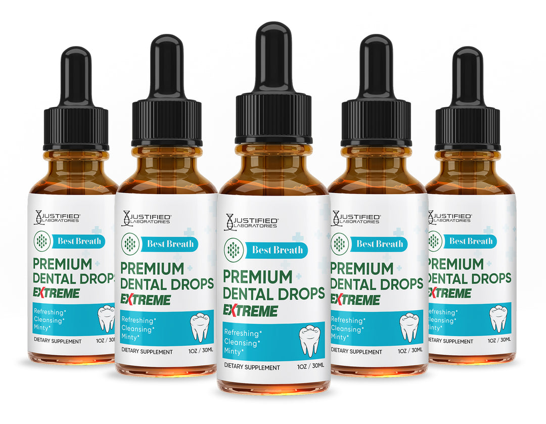 5 bottles of Best Breath Mint Flavored Mouth Drops