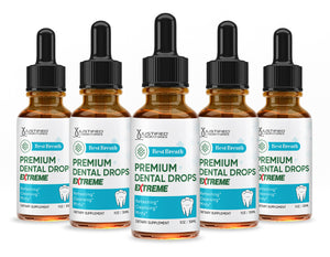 5 bottles of Best Breath Mint Flavored Mouth Drops
