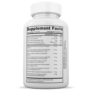 Supplement Facts of Blood Balance Premium Formula 688MG