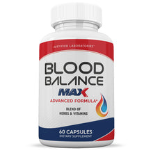 Laden Sie das Bild in den Galerie-Viewer, Front facing image of Blood Balance Max Advanced Formula 1295MG
