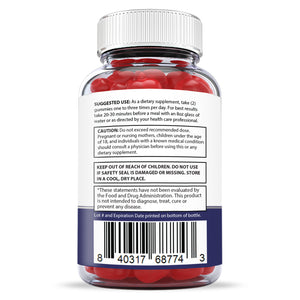 Suggested use and warnings of Bio Science Keto ACV Gummies 