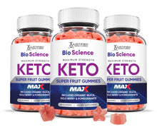 Load image into Gallery viewer, 3 bottles of Bio Science Keto Max Gummies