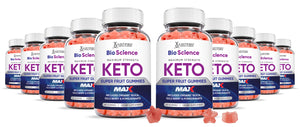 10 bottles of Bio Science Keto Max Gummies