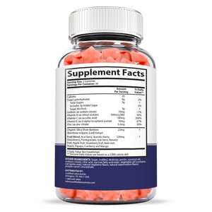Supplement Facts of Bio Science Keto Max Gummies