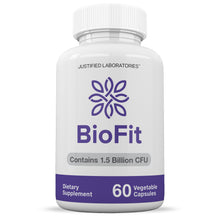 Laden Sie das Bild in den Galerie-Viewer, Front facing image of Biofit Probiotic 1.5 Billion CFU Bio Fit Supplement for Men &amp; Women