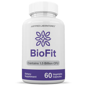 Front facing image of Biofit Probiotic 1.5 Billion CFU Bio Fit Supplement for Men & Women