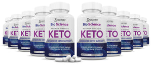 10 bottles of Bio Science Keto ACV Pills 1275MG