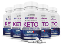Cargar imagen en el visor de la Galería, 5 bottles of Bio Science Keto ACV Max Pills 1675MG