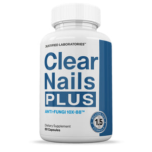 1 bottle of Clear Nails Plus 1.5 Billion CFU Probiotic Pills