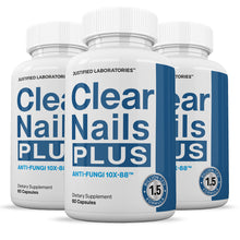 Cargar imagen en el visor de la Galería, 3 bottles of Clear Nails Plus 1.5 Billion CFU Probiotic Pills
