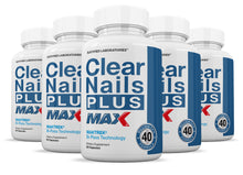 Load image into Gallery viewer, 5 bottles of 3 X Stronger Clear Nails Plus Max 40 Billion CFU Probiotic
