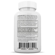 Cargar imagen en el visor de la Galería, Suggested Use and Warnings of 3 X Stronger Clear Nails Plus Max 40 Billion CFU Probiotic
