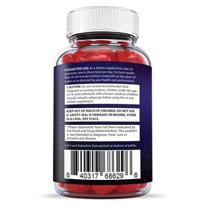 Suggested Use and warnings of 2 x Stronger Elite Extreme Keto ACV Gummies 2000mg