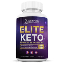 Load image into Gallery viewer, Front facing image of Elite Keto ACV Pills 1275MG