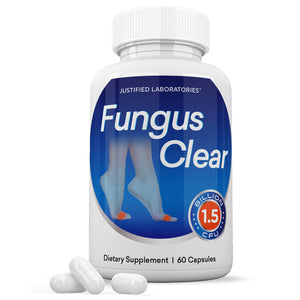 1 bottle of Fungus Clear 1.5 Billion CFU Probiotic Pills