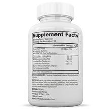 Cargar imagen en el visor de la Galería, Supplement Facts of 3 X Stronger Fungus Clear Max 40 Billion CFU Probiotic Pills