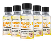 Laden Sie das Bild in den Galerie-Viewer, 5 bottles of Fungus Hack Nail Serum