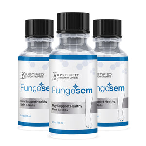 3 bottles of Fungosem Nail Serum