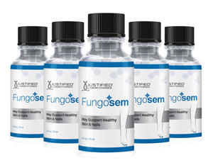 5 bottles of Fungosem Nail Serum