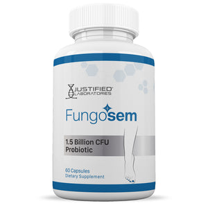 Front facing image of Fungosem 1.5 Billion CFU Pills