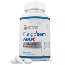 Afbeelding in Gallery-weergave laden, 1 bottle of 3 X Stronger Fungosem Max 40 Billion CFU Pills