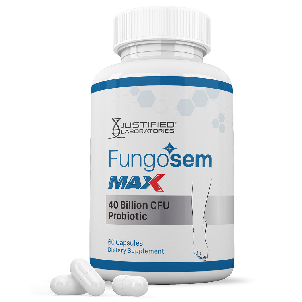 1 bottle of 3 X Stronger Fungosem Max 40 Billion CFU Pills