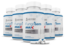 Cargar imagen en el visor de la Galería, 5 bottles of 3 X Stronger Fungosem Max 40 Billion CFU Pills