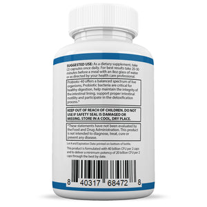 Suggested use and warnings of 3 X Stronger Fungosem Max 40 Billion CFU Pills