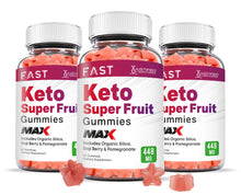 Load image into Gallery viewer, 3 bottles of Fast Keto Max Gummies