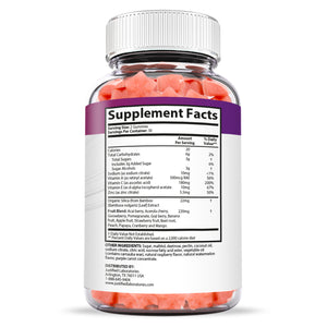 Supplement Facts of Fast Keto Max Gummies