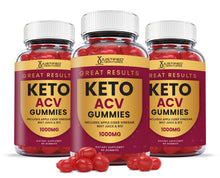 Cargar imagen en el visor de la Galería, 3 bottles of Great Results Keto ACV Gummies