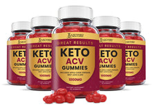 Cargar imagen en el visor de la Galería, 5 bottles of Great Results Keto ACV Gummies