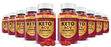 Cargar imagen en el visor de la Galería, 10 bottles of Great Results Keto ACV Gummies