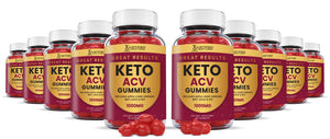 10 bottles of Great Results Keto ACV Gummies