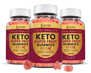 3 bottles Great Results Keto Max Gummies