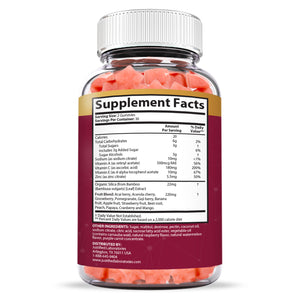 supplement facts of Great Results Keto Max Gummies
