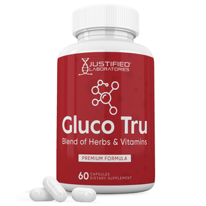 1 bottle of Gluco Tru Premium Formula 688MG
