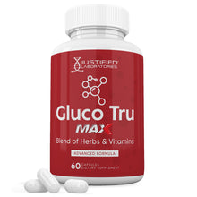 Load image into Gallery viewer, 1 bottle of Gluco Tru Max Advanced Formula 1295MG
