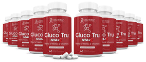 10 bottles of Gluco Tru Max Advanced Formula 1295MG