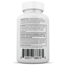 Cargar imagen en el visor de la Galería, Suggested Use and warnings of Go 90 Keto ACV Max Pills 1675MG