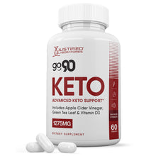 Load image into Gallery viewer, 1 bottle of Go 90 Keto ACV Pills 1275MG