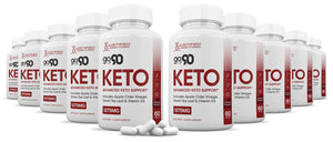 10 bottles of Go 90 Keto ACV Pills 1275MG