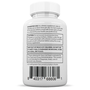Suggested Use and warnings of Go 90 Keto ACV Pills 1275MG