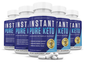 5 bottles of Instant Pure Keto