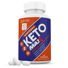 Load image into Gallery viewer, 1 bottle of K1 Keto Life Max 1200MG