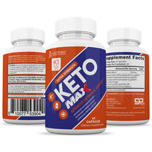 Load image into Gallery viewer, All sides of bottle of the K1 Keto Life Max 1200MG